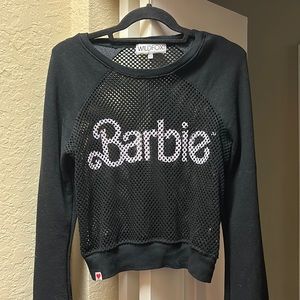 WildFox Barbie crop sweater